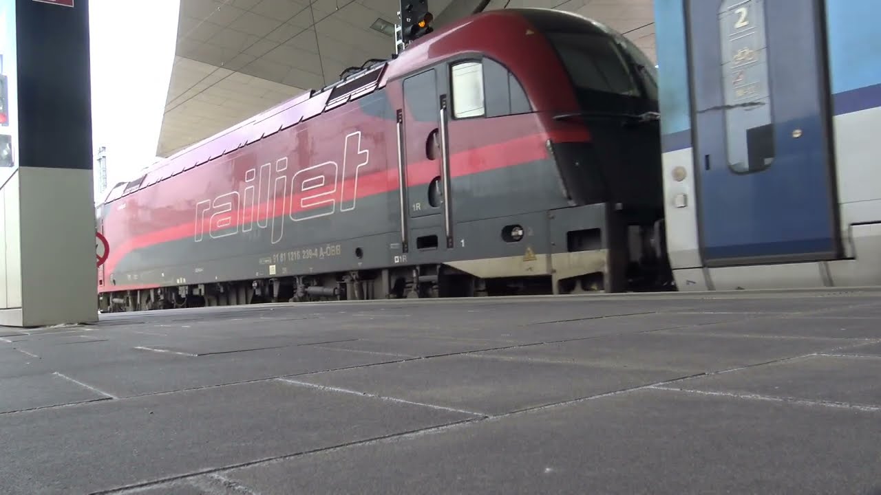 Züge[ICE,RJ,RJX,R,EC,NJ] in Wien Hbf am 03.07.2023