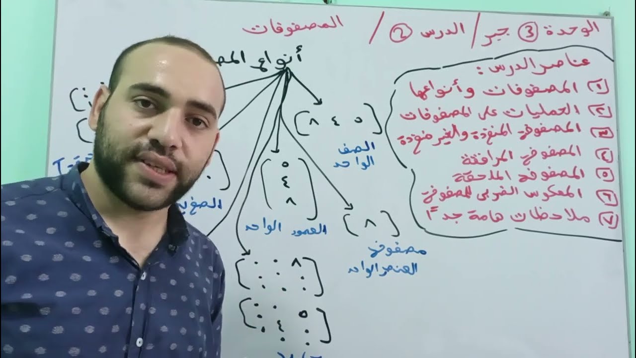 المصفوفات 3ث  ـ جبر (13)