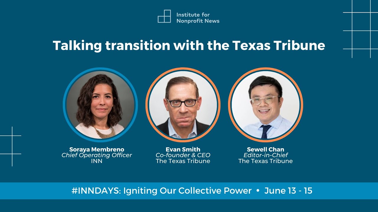 Talking transition with the Texas Tribune