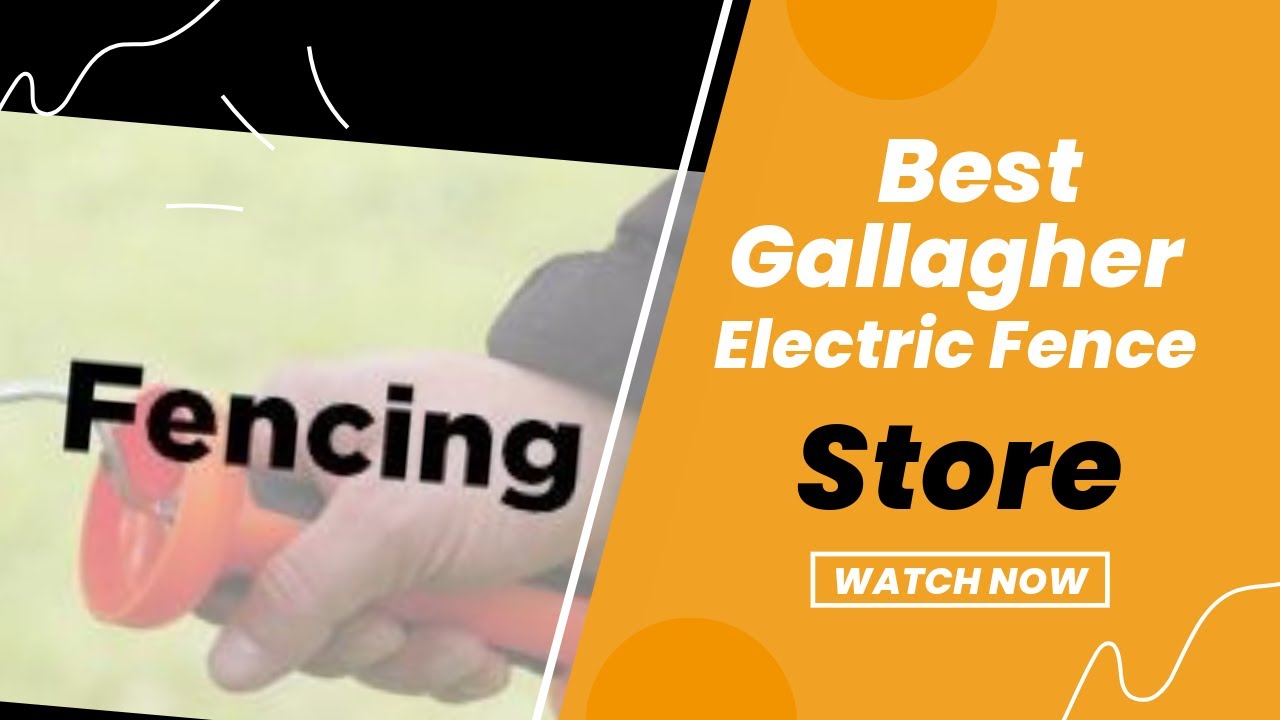 Gallagher Electric fence Grazing Products from Valley Farm Supply
