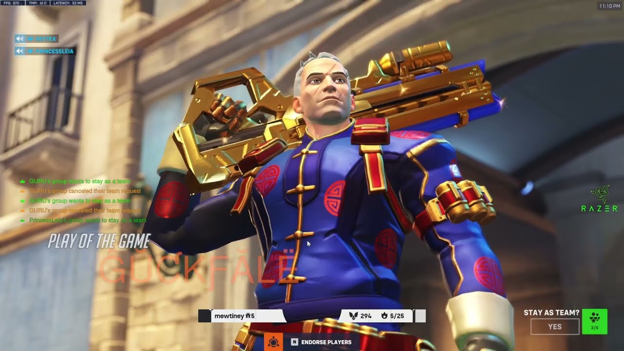 POTG! GALE SOLDIER 76 GOD! SEASON 12 TOP 500 OVERWATCH 2
