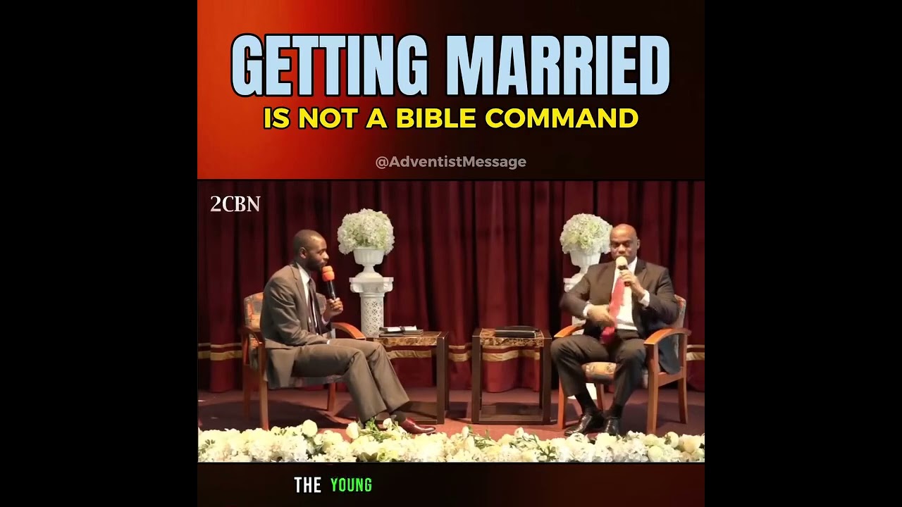 Getting Married is NOT a Bible command~ Randy Skeete