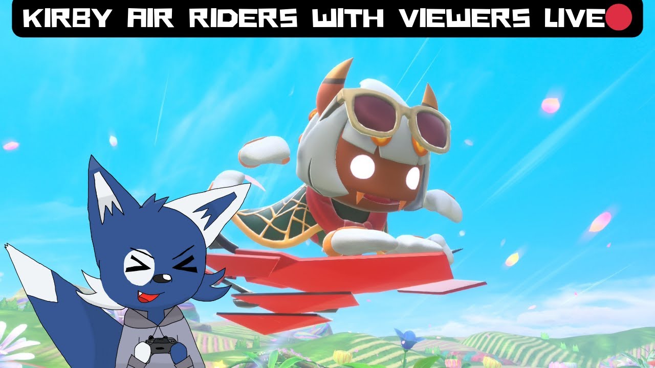 LIVE🔴Playing Kirby Air Riders With Viewers Come Join!!!!