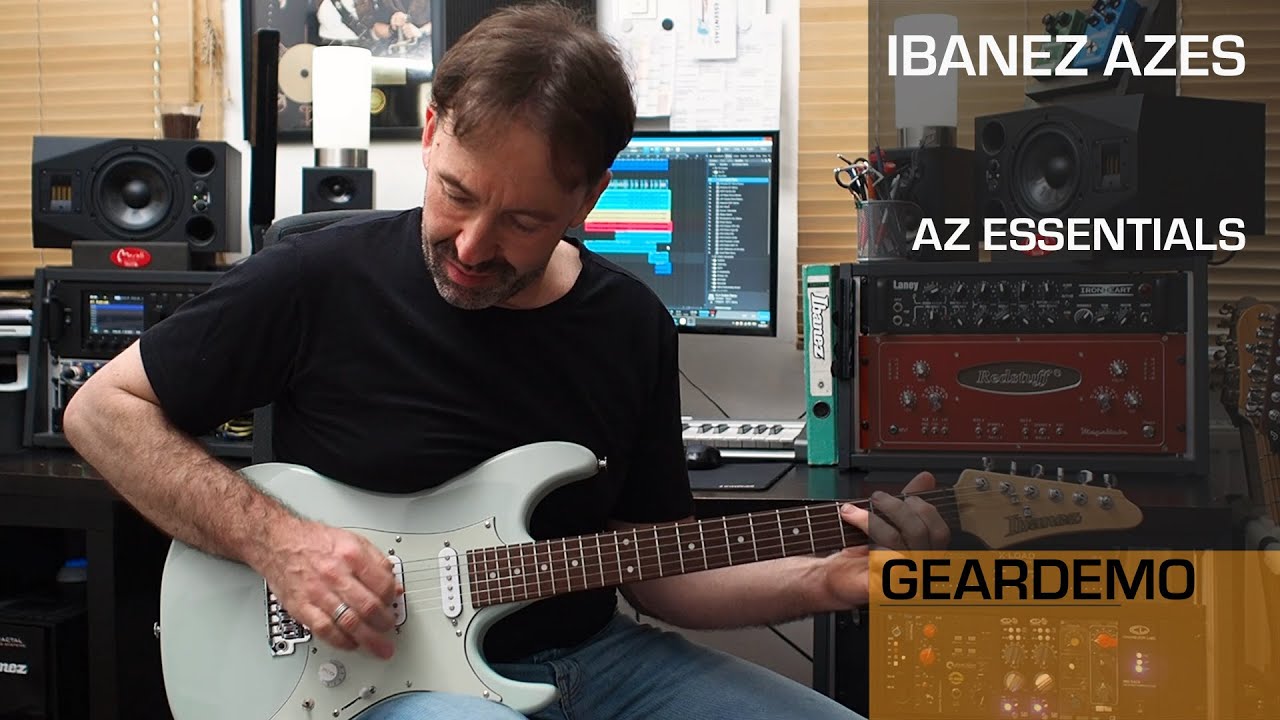 Ibanez AZES MGR - AZ Essentials (No Talk Gear Demo)