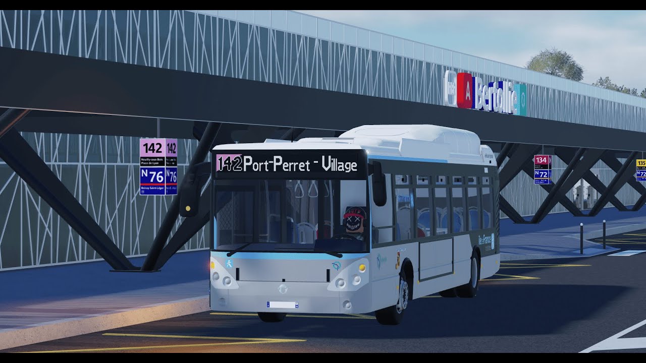 [Réseau Seine Sud Est] Irisbus Citelis 12 Hybride - Ligne 142