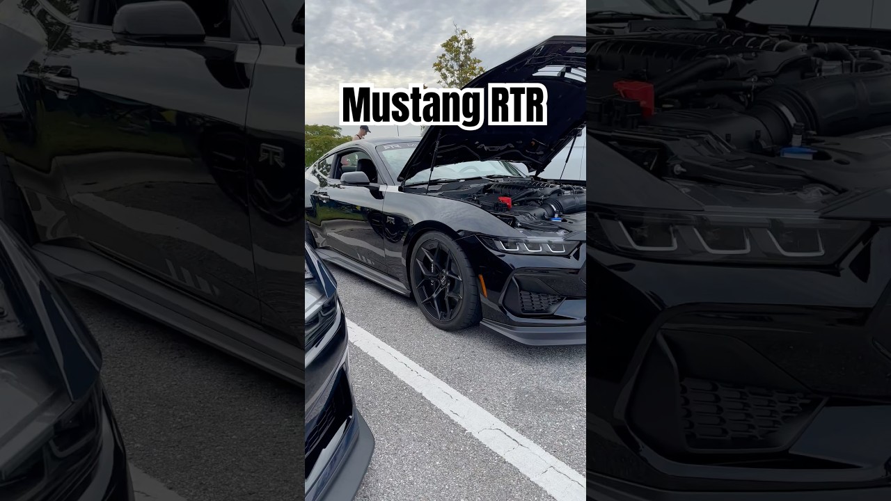 Mustang RTR с наддувом😳 