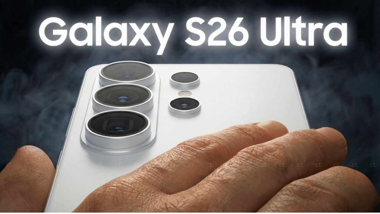 Samsung Galaxy S26 Ultra — первый официальный взгляд!