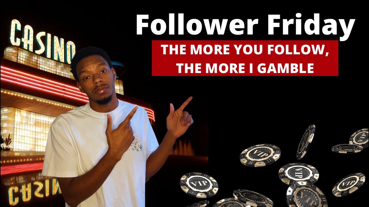 Gambling $1 for every new follower in LAS VEGAS!!