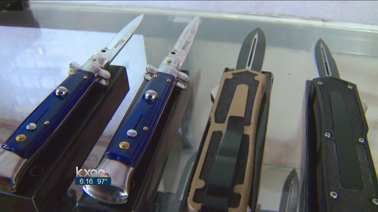 Texans can now legally carry switchblades