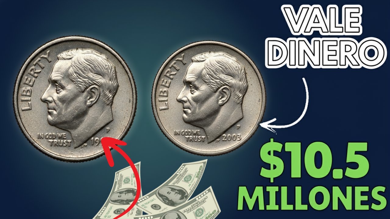 RARO Díez Centavos Roosevelt 2003 Vale Miles de Dólares – ¿Lo Tienes Tú