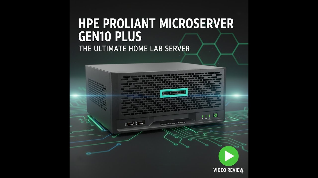 Unboxing HP MicroServer Gen10 Plus (Xeon E-2224, 16GB RAM) + Instalaci&oacute;n de TrueNAS Scale