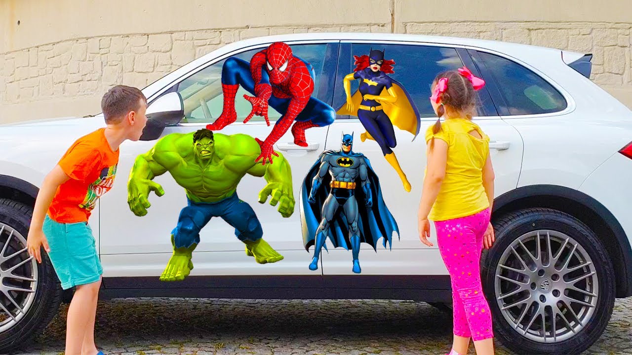 Magical Car Stickers Adventures