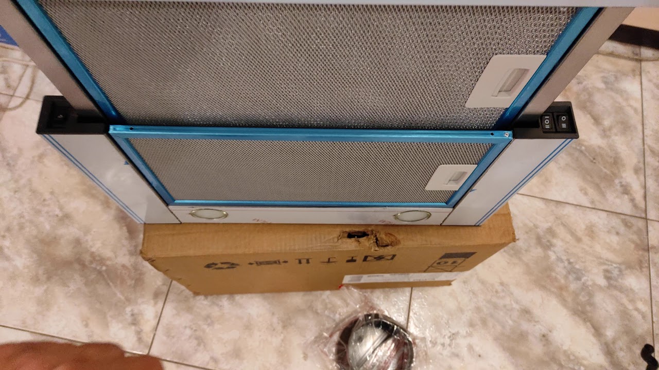 Вытяжка Ventolux Garda 50 inox Распаковка Обзор 🔥🔥🔥