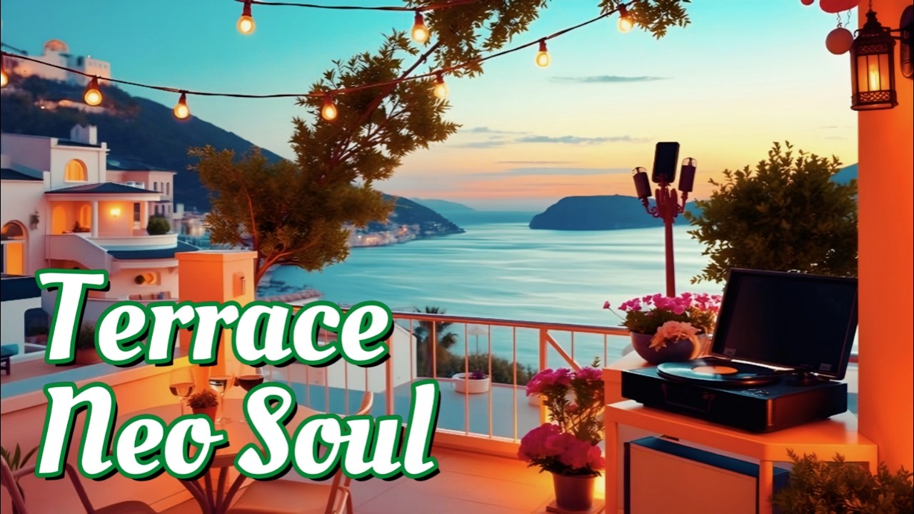 French Riviera Sunset 🍷 &mdash; Red Wine & Rooftops | Neo Soul Vibes