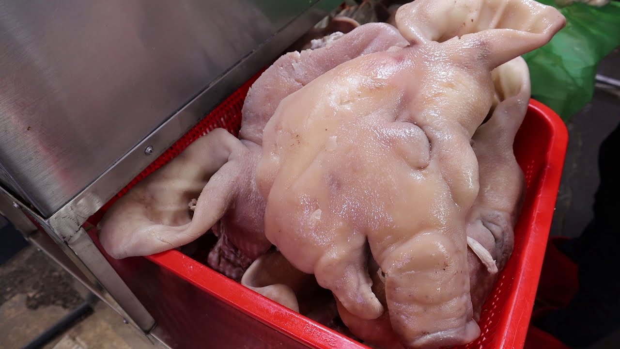 순대국, 35년째 끓이고 있는 맛집 / 순대국밥 만드는전과정 / 예산 가마솥국밥