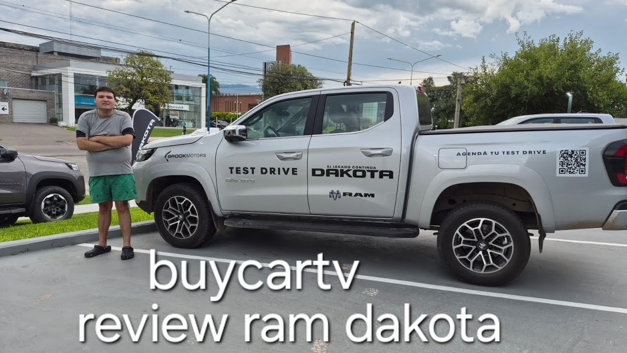 Ram dakota review la pickup baseada en la fiat titano @buycartv 