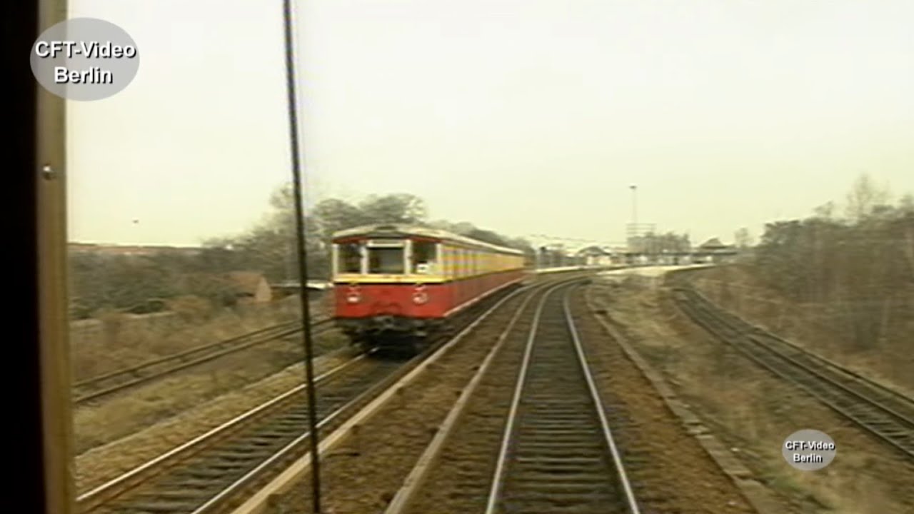 Retro: 1990 im Stadtbahner von Lichtenrade nach Anhalter Bahnhof