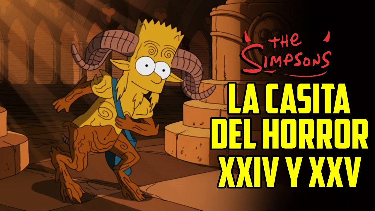 LOS SIMPSON | LA CASITA DEL HORROR 24 Y 25 | RESUMEN