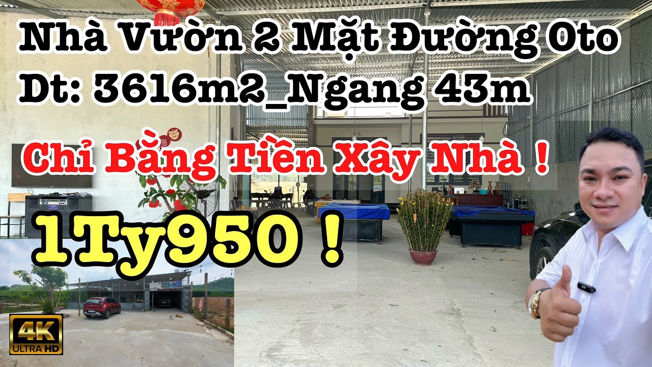 Chủ Đang Ngộp Bán Gấp Nhà Vườn Ven Nha Trang dt 3616m2 2 Mặt Đường Oto Tại Xã Khánh Bình Khánh Vĩnh