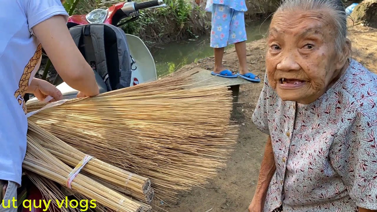 CỤ MỊNH BÁN CHỔI MÙA COVI KGO6NG DÁM ĐI CHỢ BÁN /UT QUY VLOGS 117
