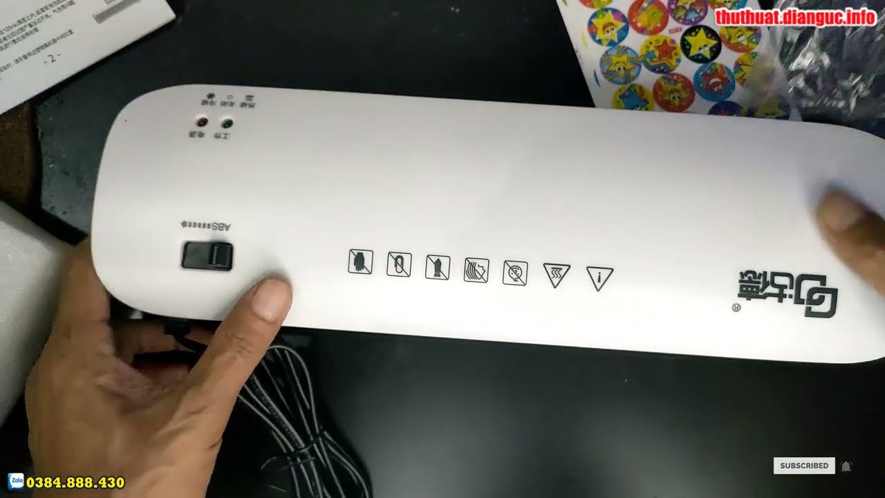 Combo máy ép plastic khổ A4 kèm quà tặng