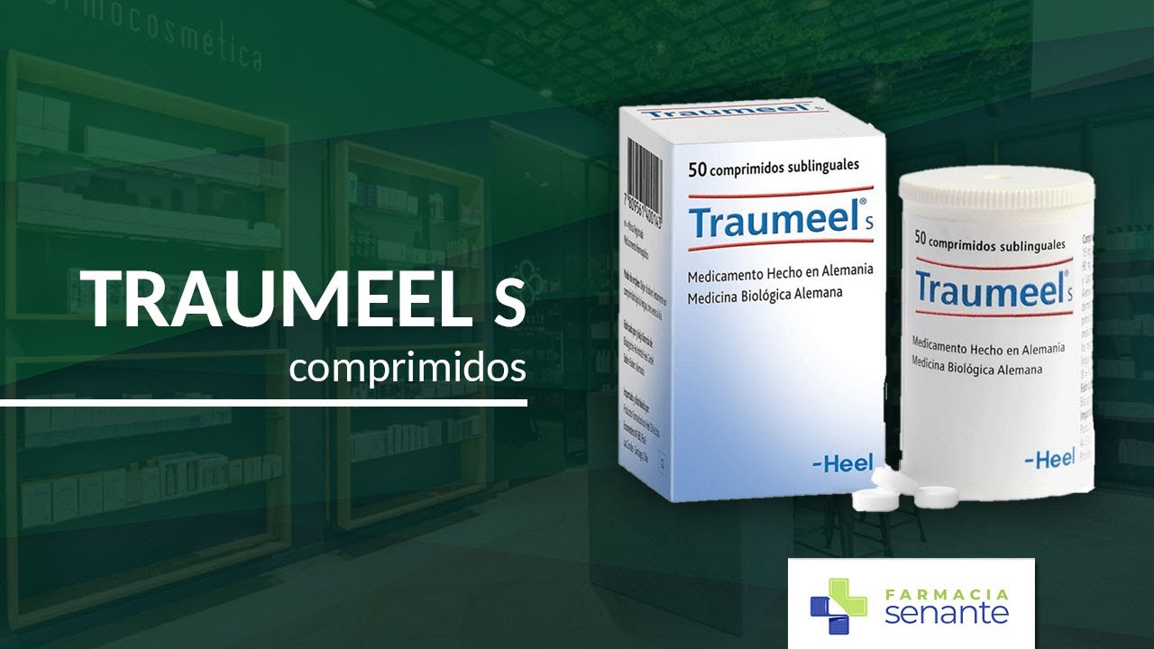 TRAUMEEL Comprimidos Opiniones 🤩 Como Tomar Traumeel 🍀  FARMACIA SENANTE