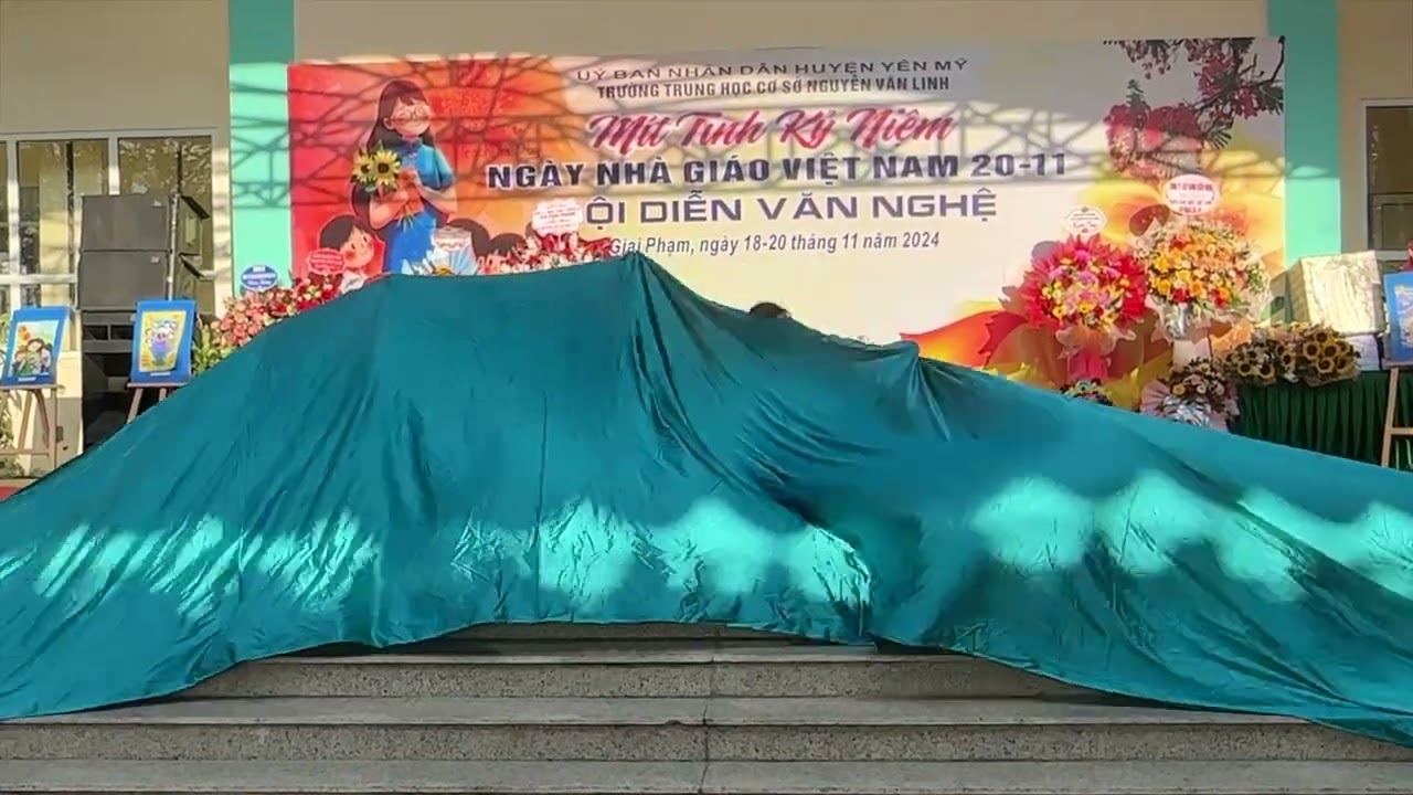 Văn nghệ nghệ 9B-2024- Nhà giáo chiến sĩ