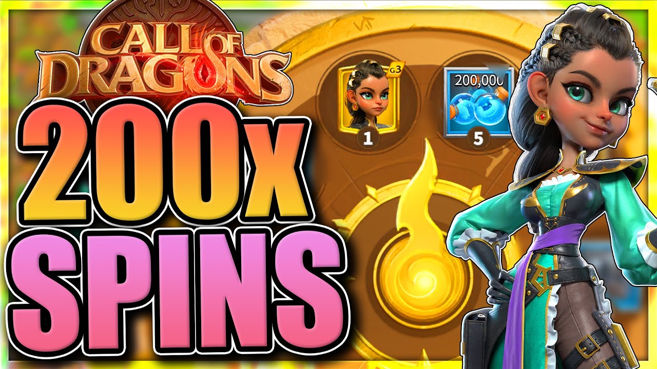 Zayda Lucky Spins! [Max 200 pulls] Call of Dragons