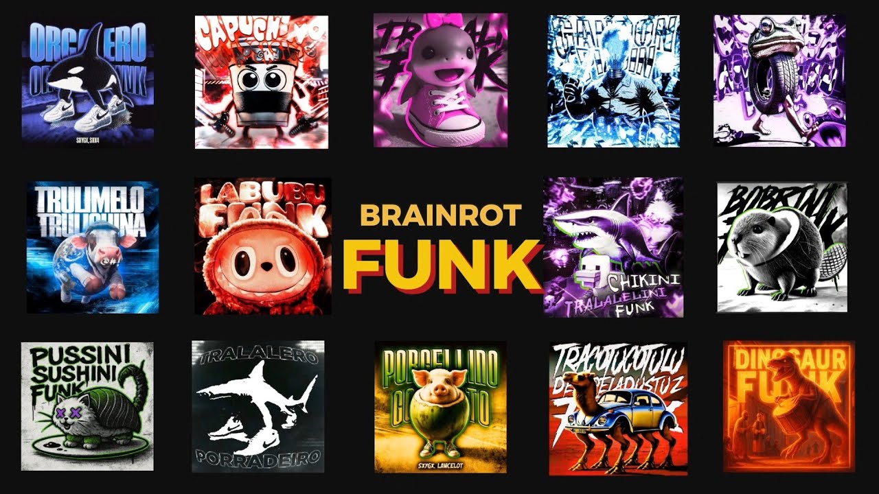 All BRAINROT ANIMALS FUNK (PHONK) SONGS