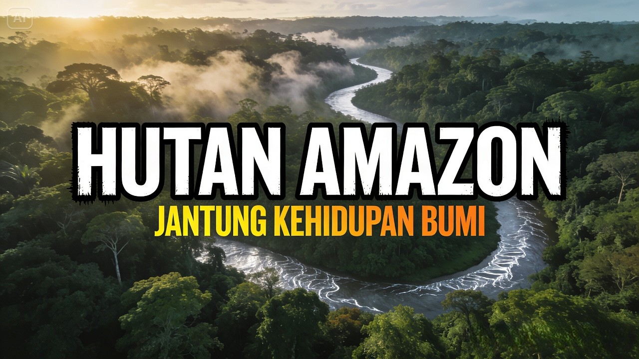 HUTAN AMAZON Jantung Kehidupan Bumi #faktahewan #edukasihewan #hewanunik