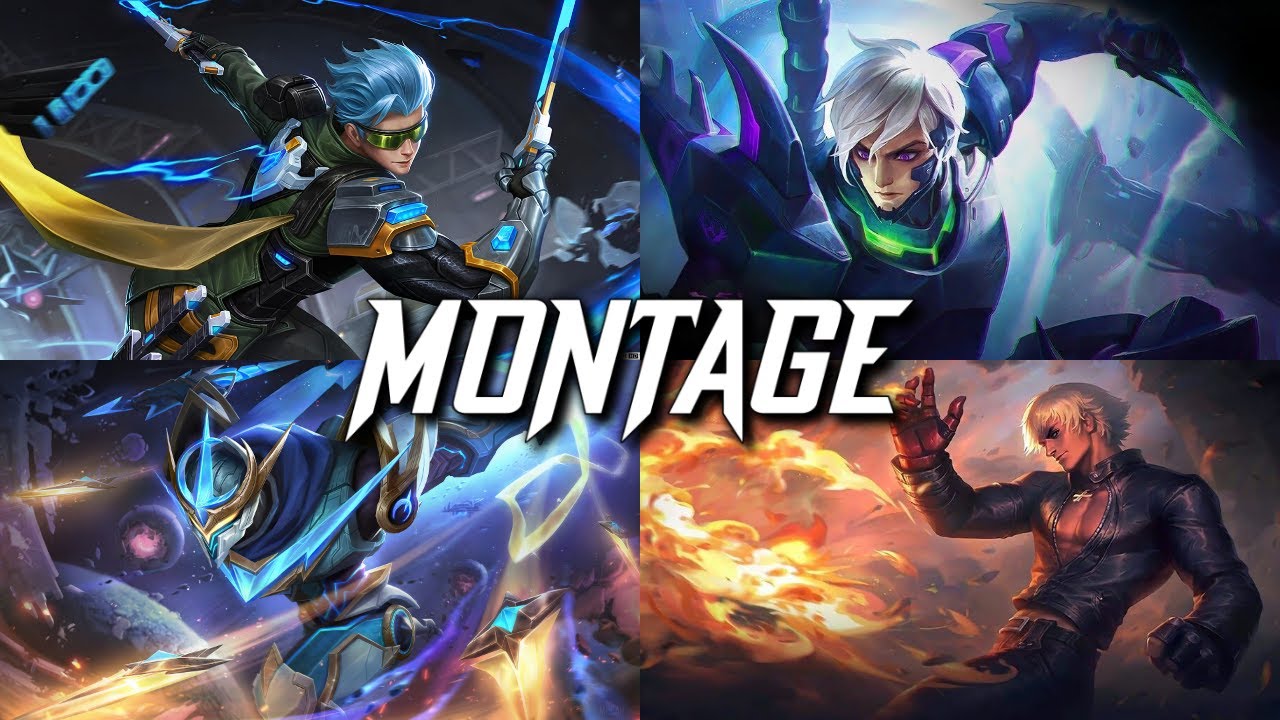 BEST OF 4 SKIN GUSION MONTAGE! | GUSION SOLO RANKED HIGHLIGHTLS | GUSION BEST MOMENTS | MLBB