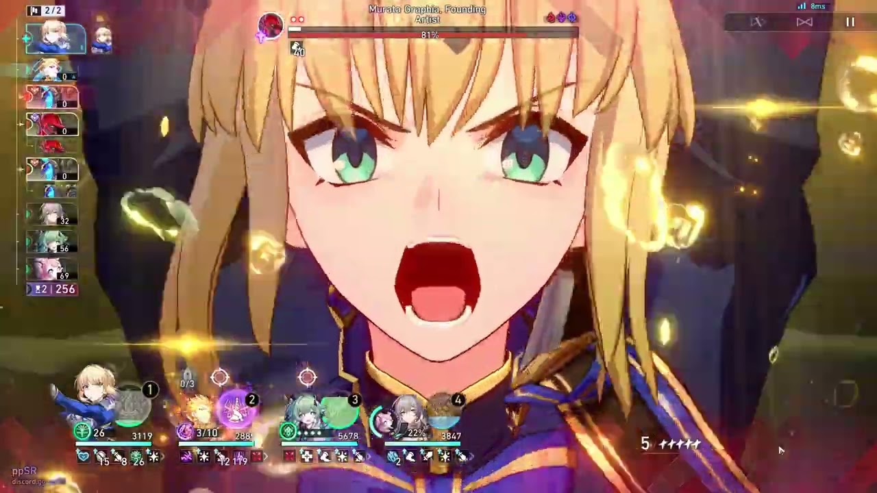 E6S1 Saber + Gilgamesh 0 Cycle 4.4 Plight Anomaly Arbitration (8? Cost) (World's First?????)