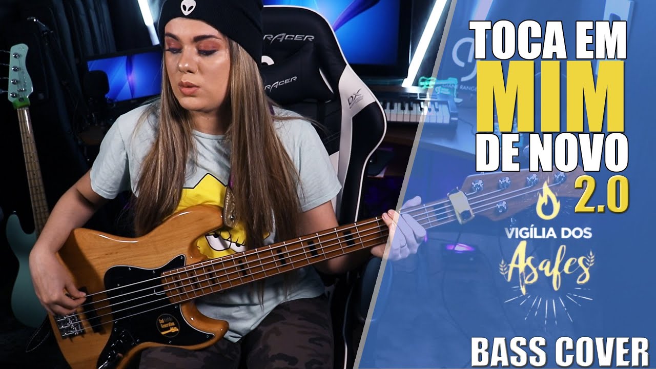TOCA EM MIM DE NOVO 2.0 - VIGÍLIA DOS ASAFES || BASS COVER - Giane Rangel @vigiliadosasafes3070