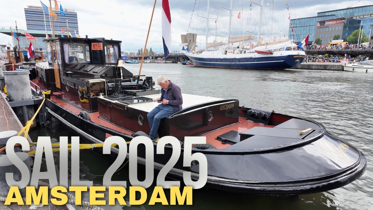 Sail 2025 🚢 Пешеходная экскурсия по самому большому в мире фестивалю больших парусных кораблей!
