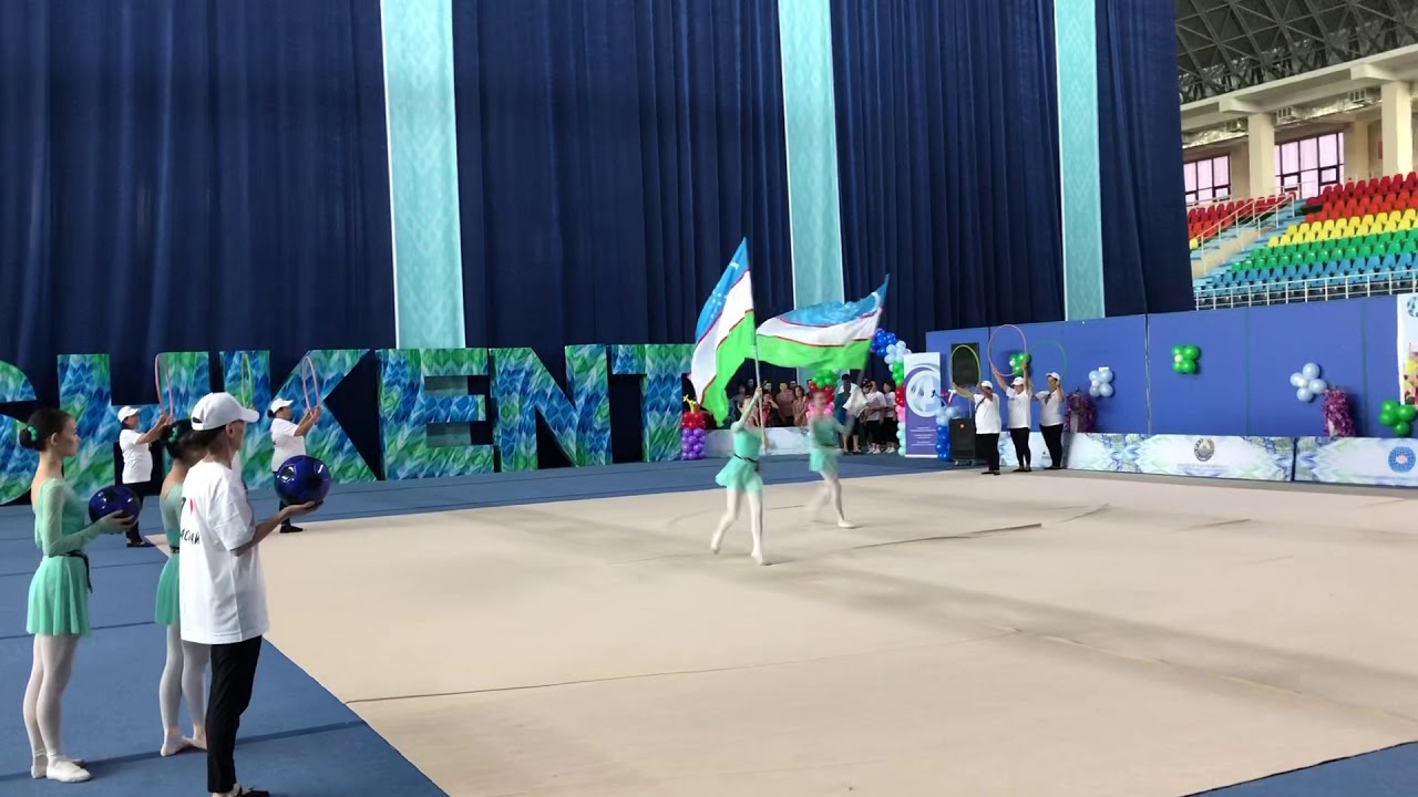 Гимнастрада -2019. Победители в номинации «Самая элегантная» команда.