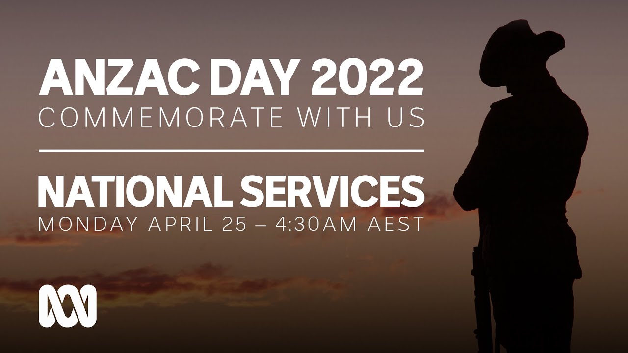 LIVE: National Commemorative Dawn Services | Anzac Day 2022 🎖️ | OFFICIAL BROADCAST | ABC Australia