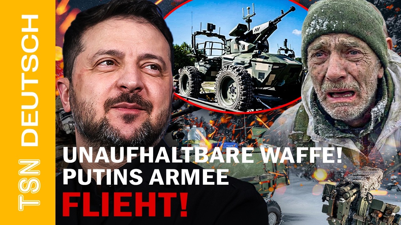 DIE UKRAINE SETZT DIE MÄCHTIGSTE KRIEGSWAFFE EIN! RUSSEN IN PANIK — OFFENSIVE VOR TOTALKOLLAPS!