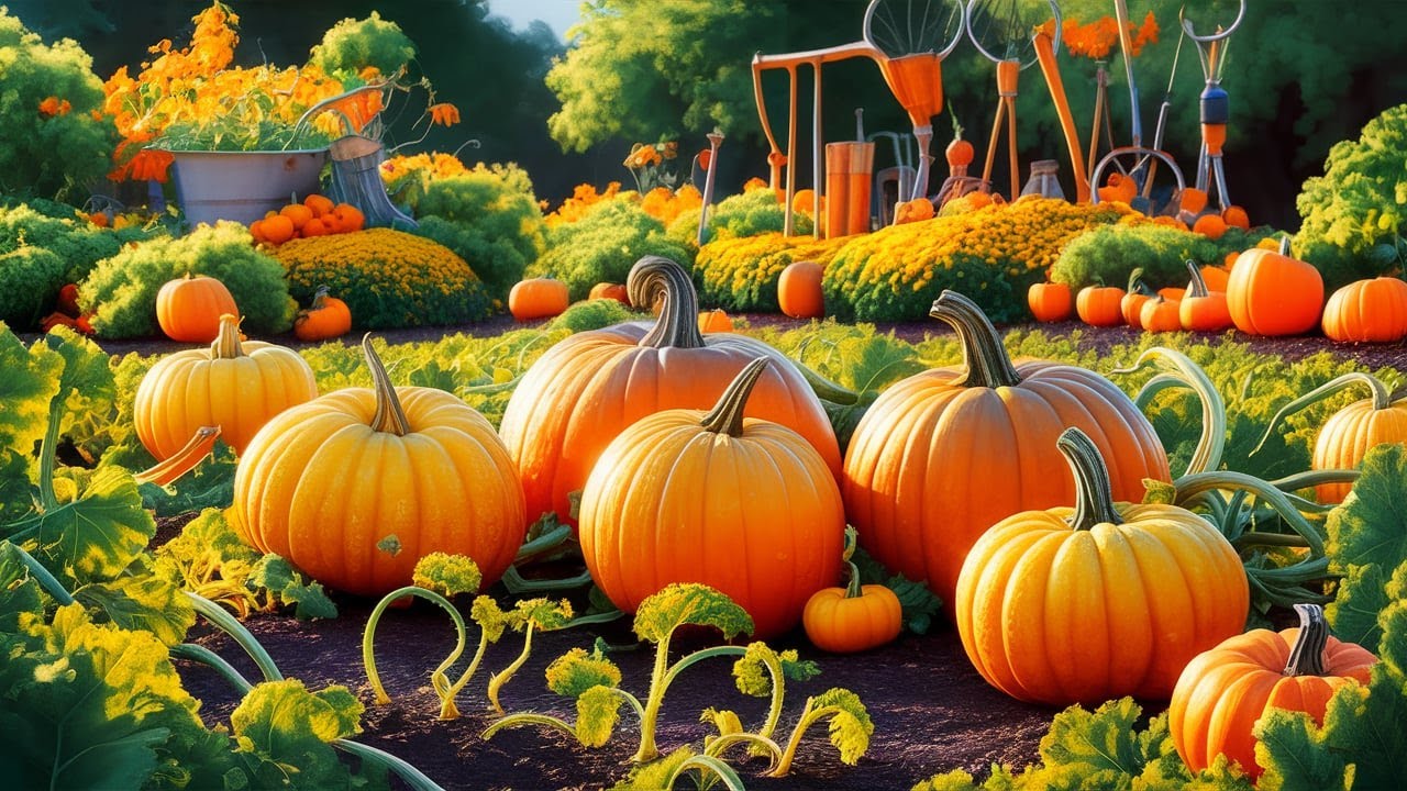 Le Secret d’une Culture de Citrouilles Réussie 🎃