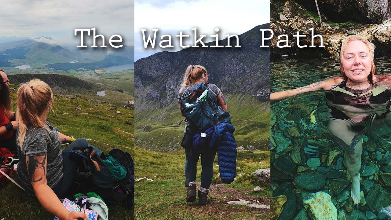 Hiking Snowdon via The Watkin Path | A Terrifying Climb & Swimming in Plunge Pools