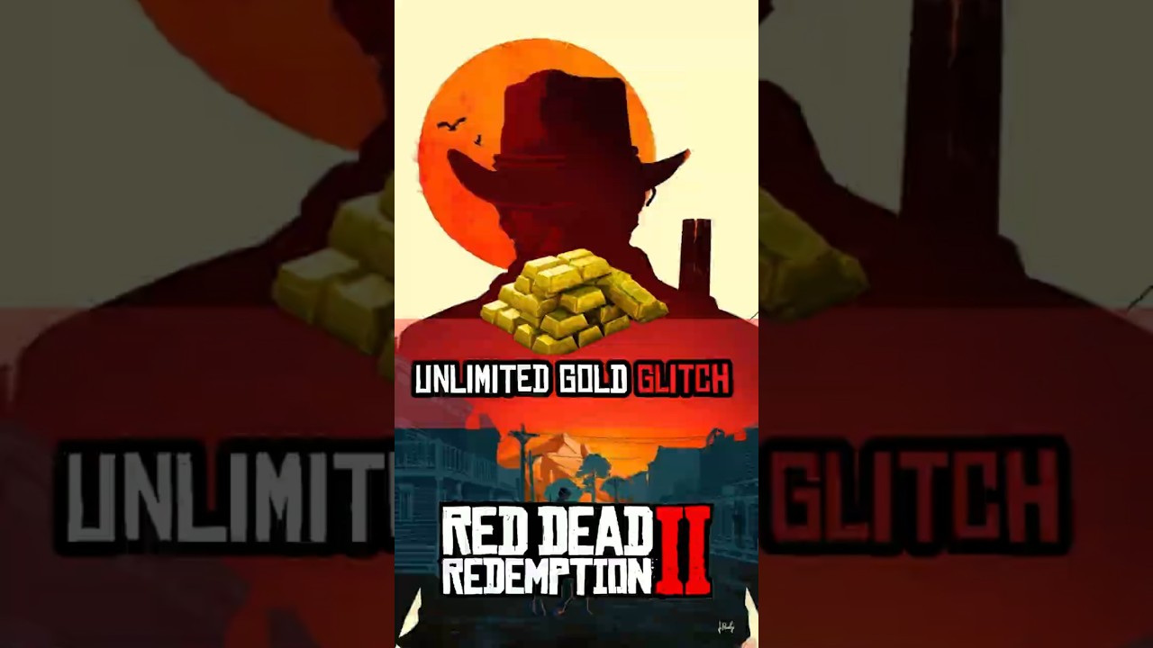 RDR2 Unlimited Gold Glitch 🔥 #rdr2 #reddeadredemption
