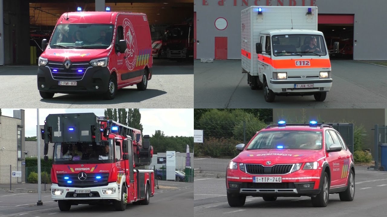 [SPECIAL] Pompiers et Ambulances Service Incendie Mons vers plusieurs interventions!
