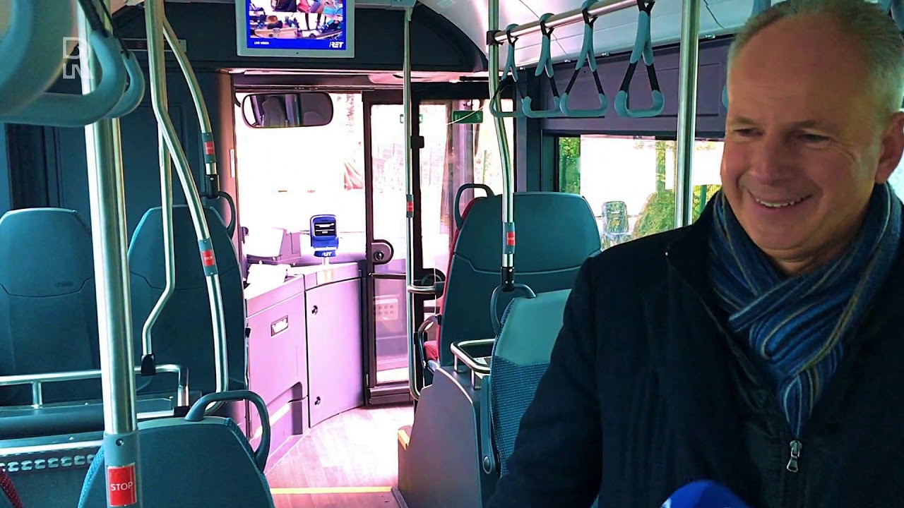 Vier weken verwijderd van eerste rit met elektrische RET-bus