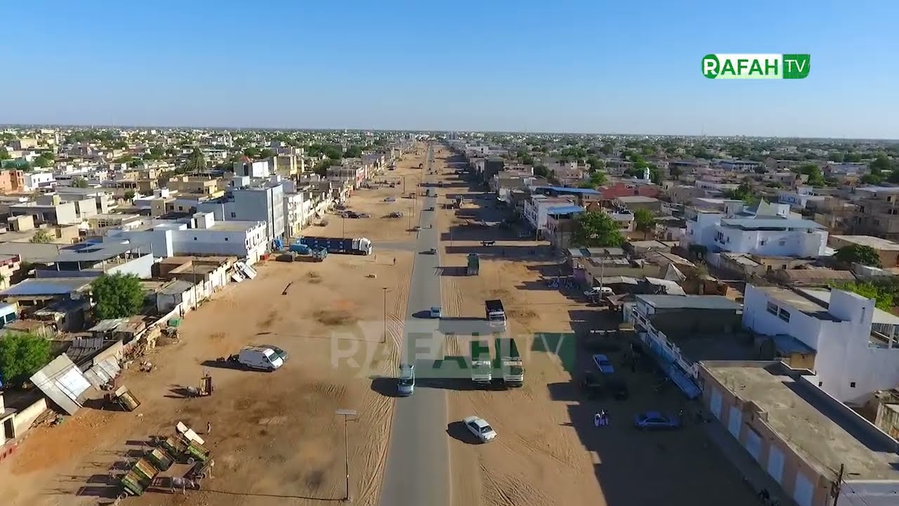 Image drone Touba : Baye Fall yi leeral nan li wër corniche yi ak Marche ocass