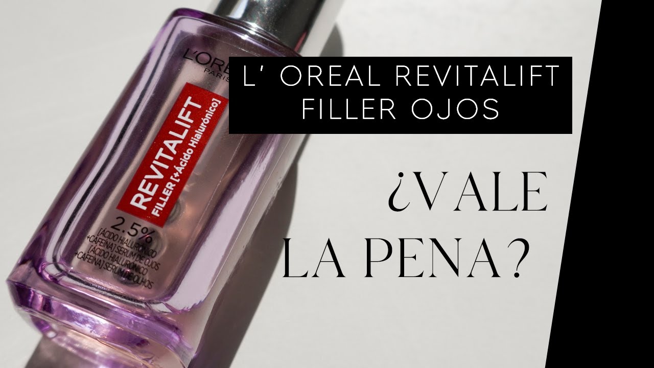 ¿Ojos 5 años más jóvenes en 2 semanas? L' OREAL Revitalift Filler Serum de Ojos | ¿VALE LA PENA?