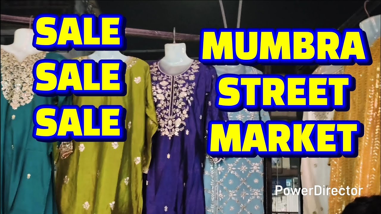 MUMBRA STREET MARKET SALE||MUMBRA STREET MARKET||MUMBRA MARKET||Aqsa Shaikh Vlogs||SALE SALE SALE||