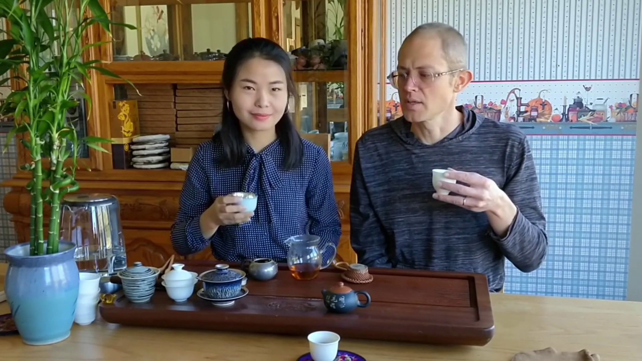Scott and Xiao Yao Drink the 2003 Dehong 
