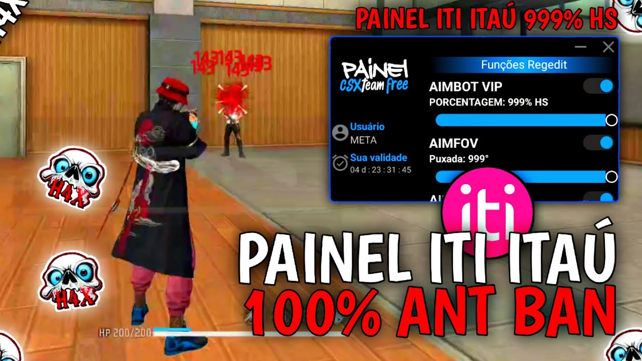PAINEL ITI ITA&Uacute; HEADTRICK ANDROID 🤣 NOVO XIT PARA ANDROID 🎯