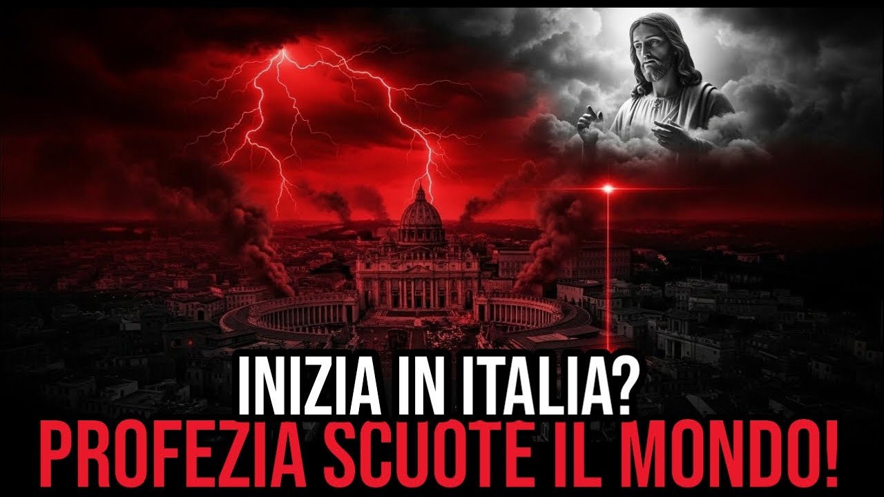 GESÙ disse: L'inizio dell'APOCALISSE comincerà in ITALIA