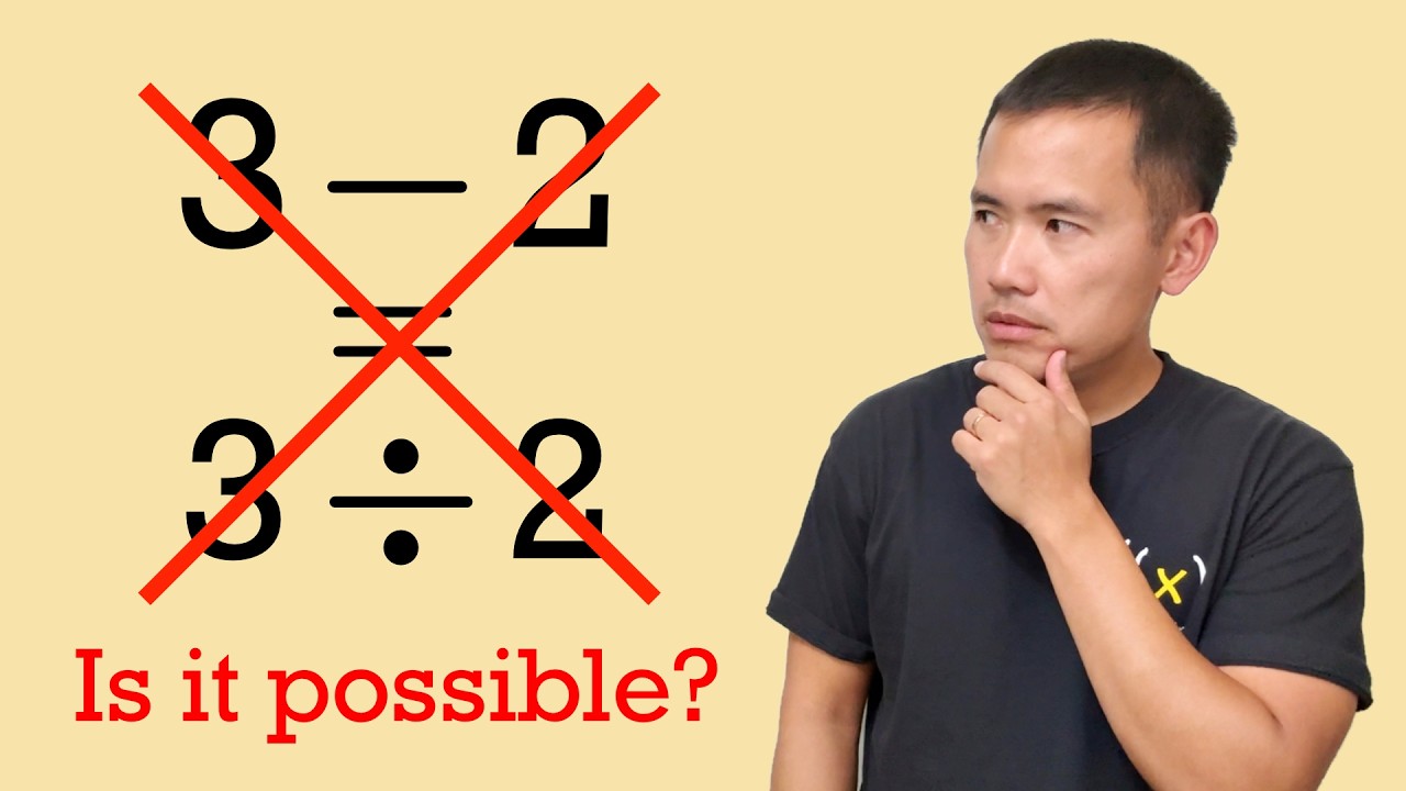 Can two numbers have the same difference and quotient?