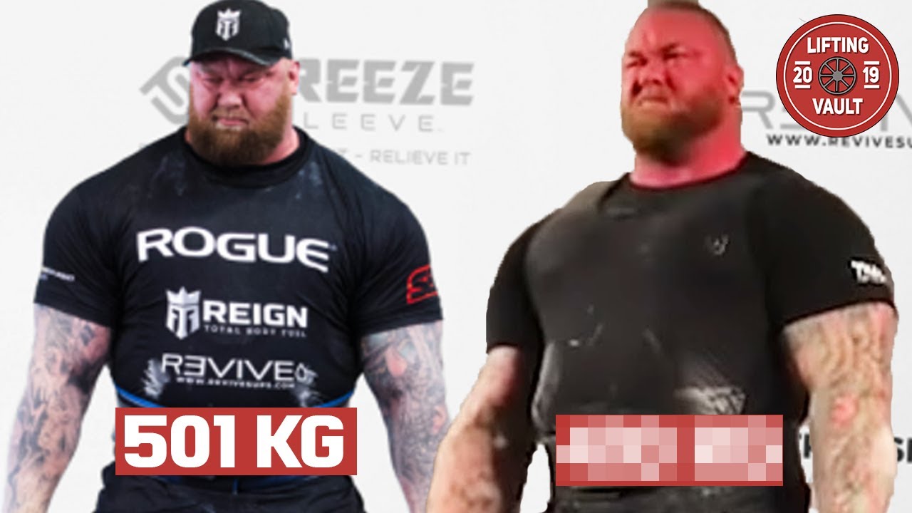 How Much Did A Suit And Straps Add To Hafthors Deadlift